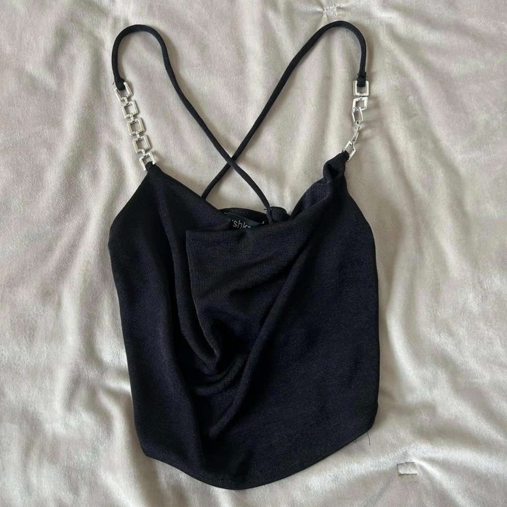 Black Bershka Top
